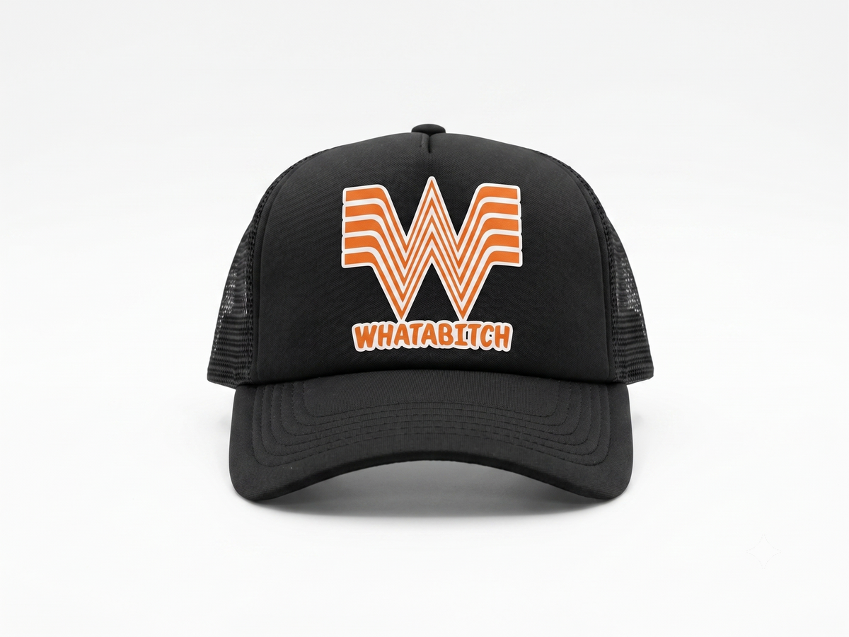 Whatabitch Trucker Hat (Black)