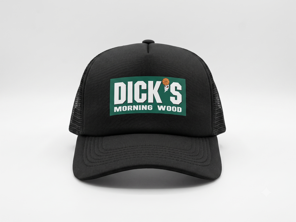 Dicks Morning Wood Trucker Hat (Black)