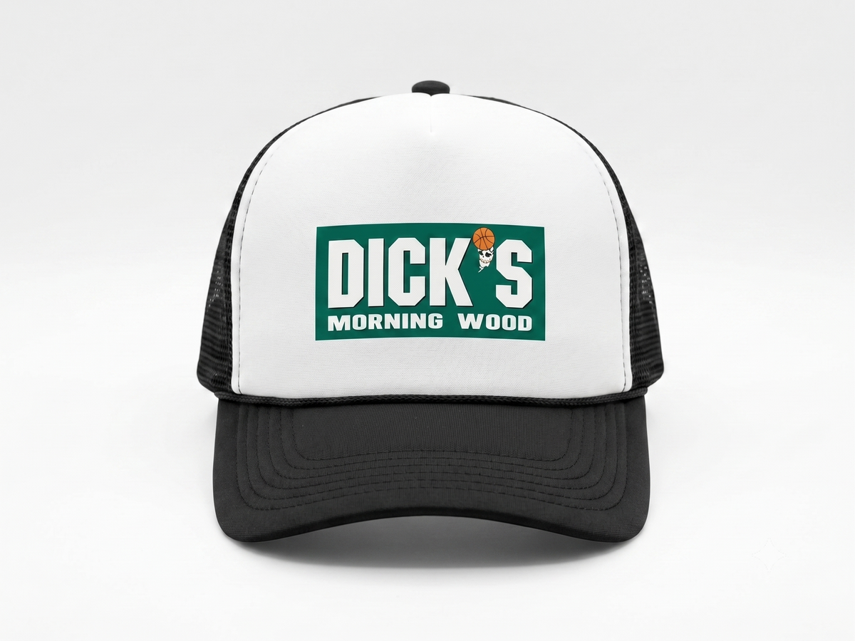 Dicks Morning Wood Trucker Hat (White)