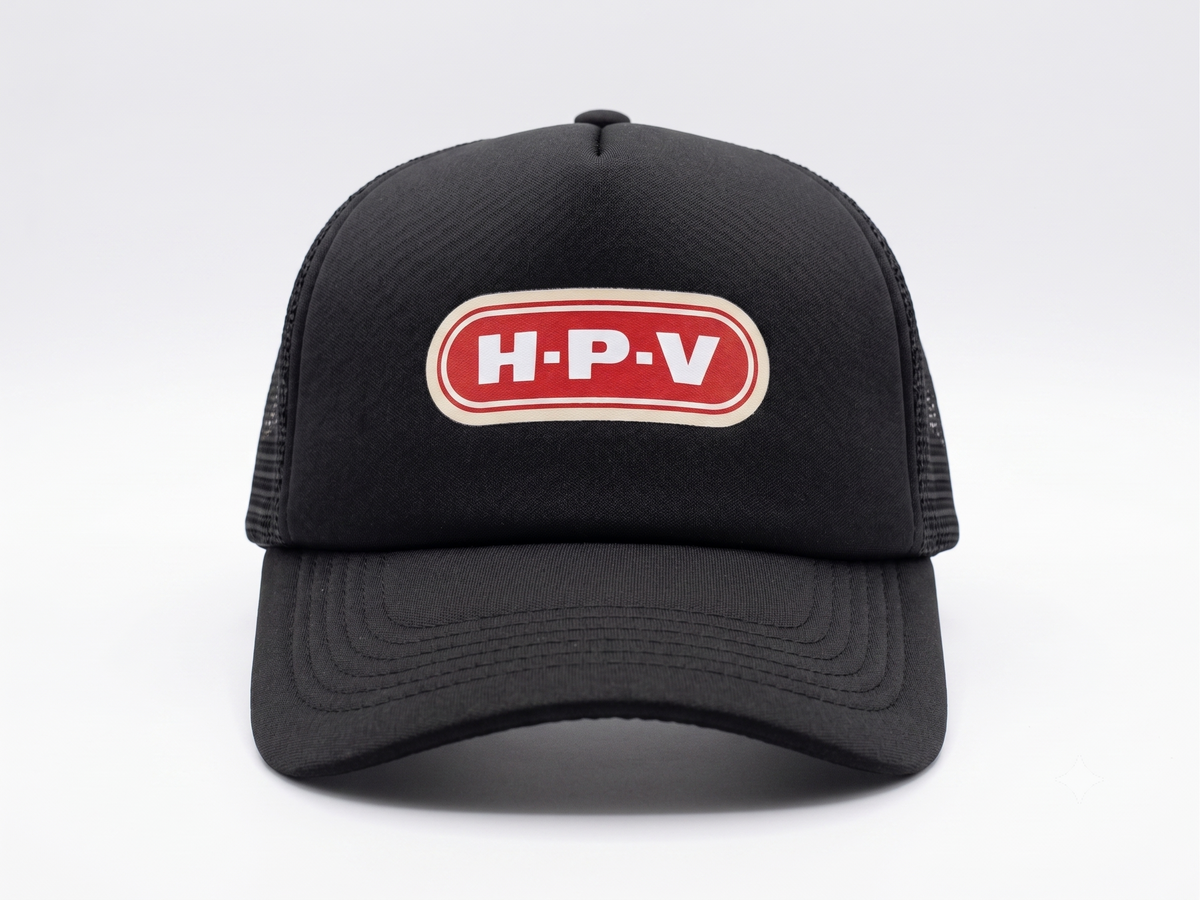 HPV Trucker Hat (Black)