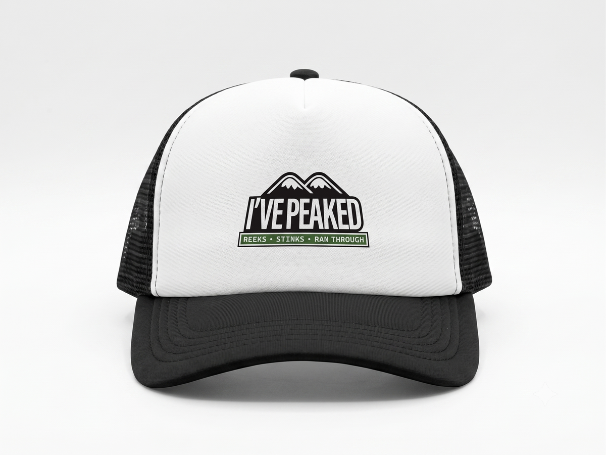 I've Peaked Trucker Hat (White)